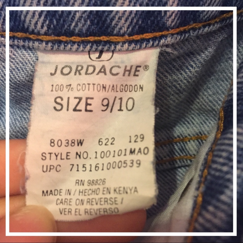 •Vintage Jordache Blue Jeans• - Picture 4 of 4